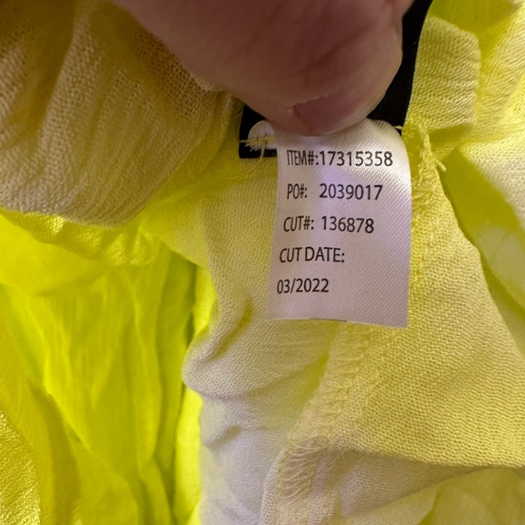 Torrid size 00 M/L Midi Gauze Off-Shoulder WalkThrough Dress - Picture 6 of 8